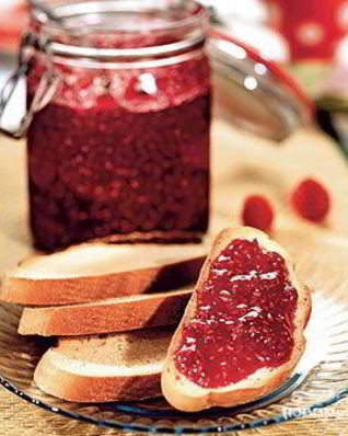 Малиновое варенье 5-минутка