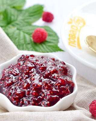 Малиновое варенье густое