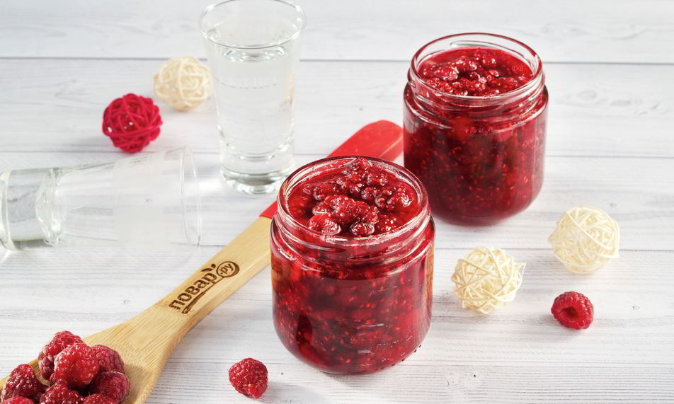Рецепт малинового варенья пьяного
