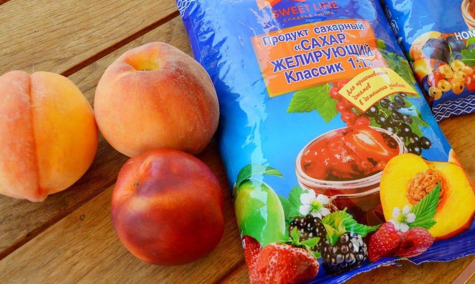 Рецепт персикового конфитюра