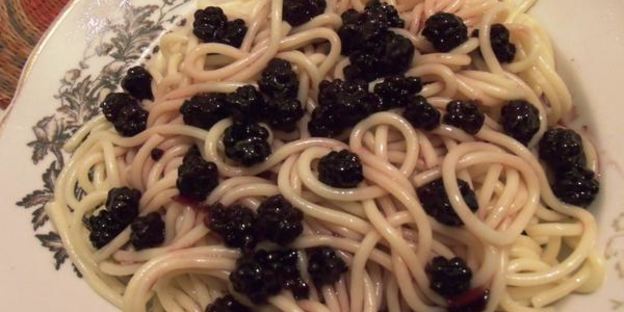 спагетти с вареньем