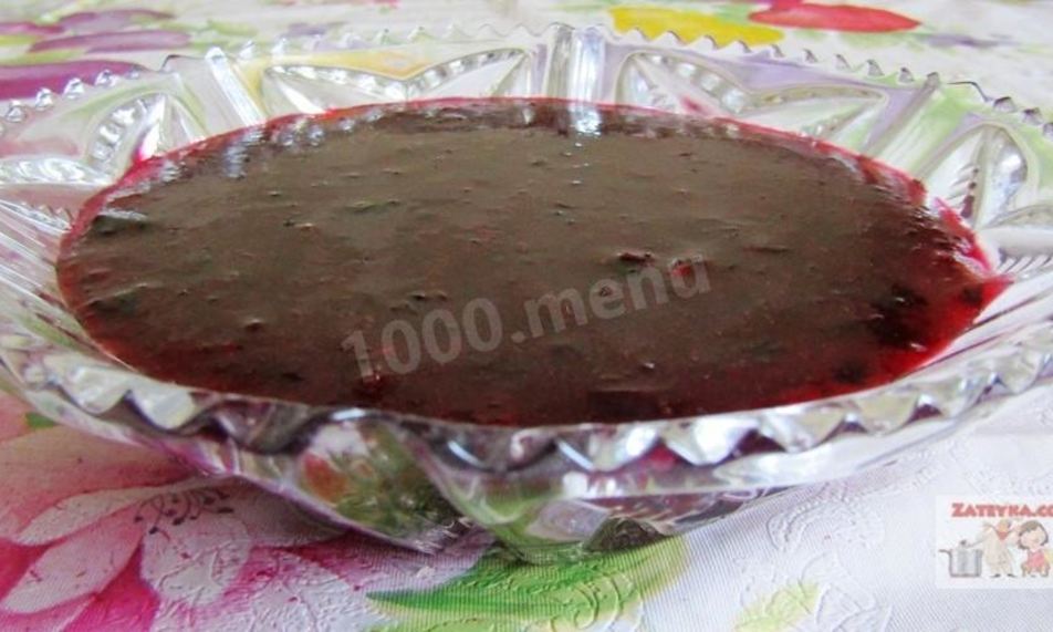 Рецепт сырого варенья из красной и черной смородины