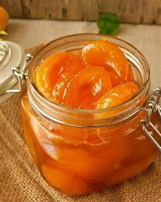 Варенье из абрикосов дольками в сиропе