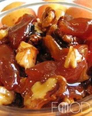 Варенье из абрикосов с орешками