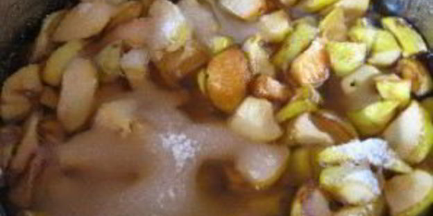 варенье из айвы без воды