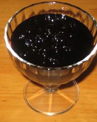 Варенье из черники густое