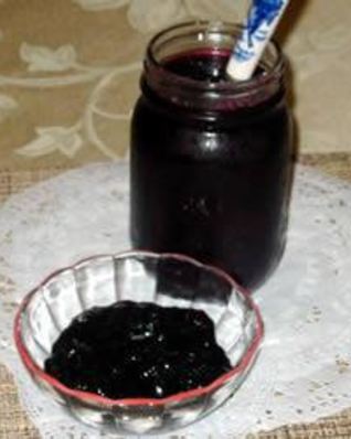 Варенье из черники и лаймов