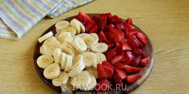 варенье из клубники и бананов