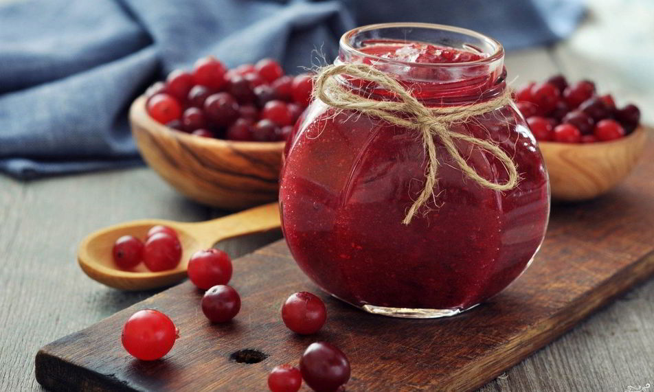 Рецепт варенья из клюквы без варки
