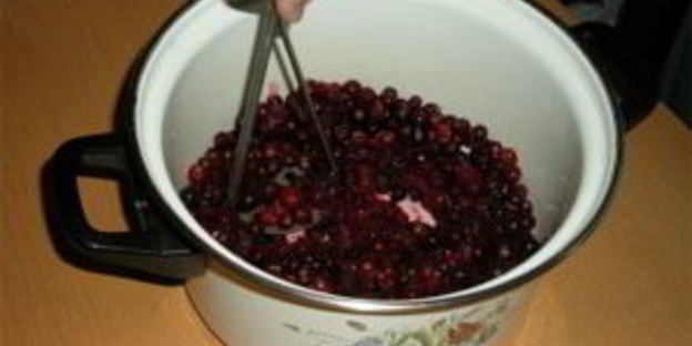 варенье из клюквы без варки