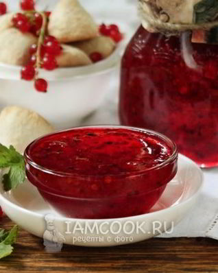 Варенье из красной смородины 5-минутка