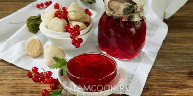 варенье из красной смородины 5-минутка