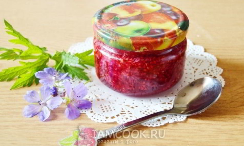 Рецепт варенья из малины без варки