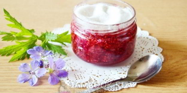 варенье из малины без варки