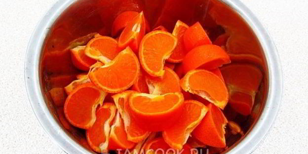 варенье из мандаринов в апельсиновом соке в мультиварке