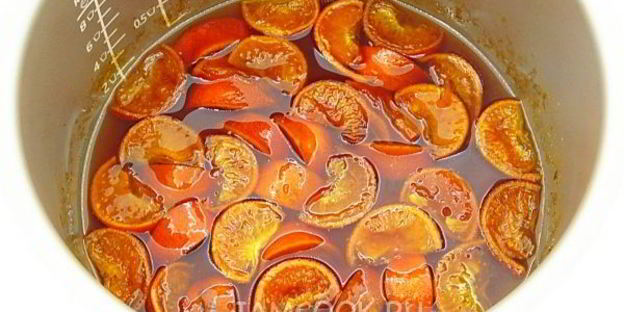 варенье из мандаринов в апельсиновом соке в мультиварке