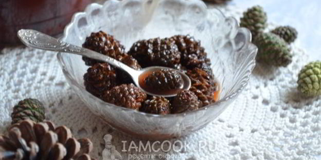 варенье из молодых сосновых шишек