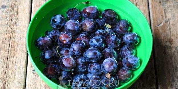 варенье из слив с грецкими орехами