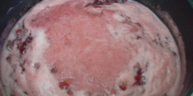 варенье из войлочной вишни с сюрпризом