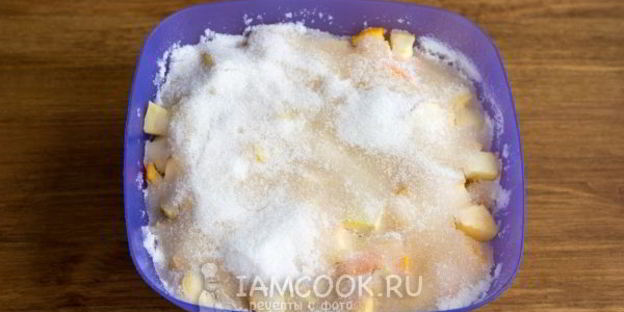 варенье из яблок с апельсином на зиму