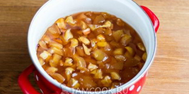 варенье из яблок с апельсином на зиму