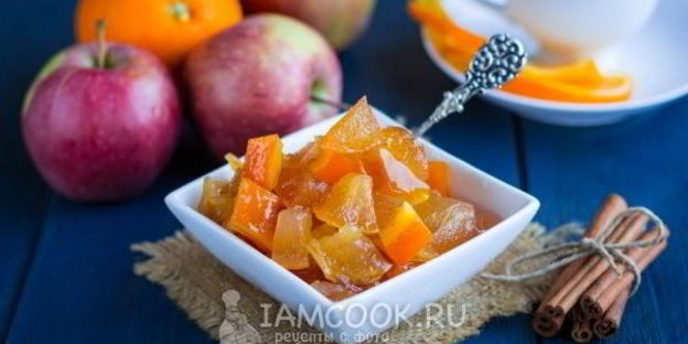 варенье из яблок с апельсином на зиму