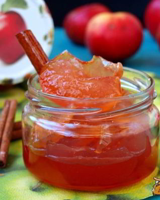 Яблочное варенье дольками