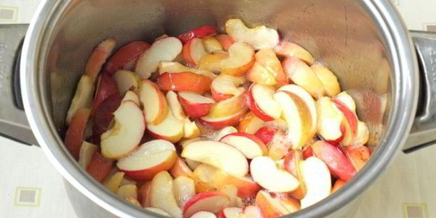 яблочное варенье дольками