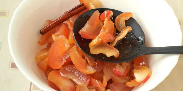 яблочное варенье дольками