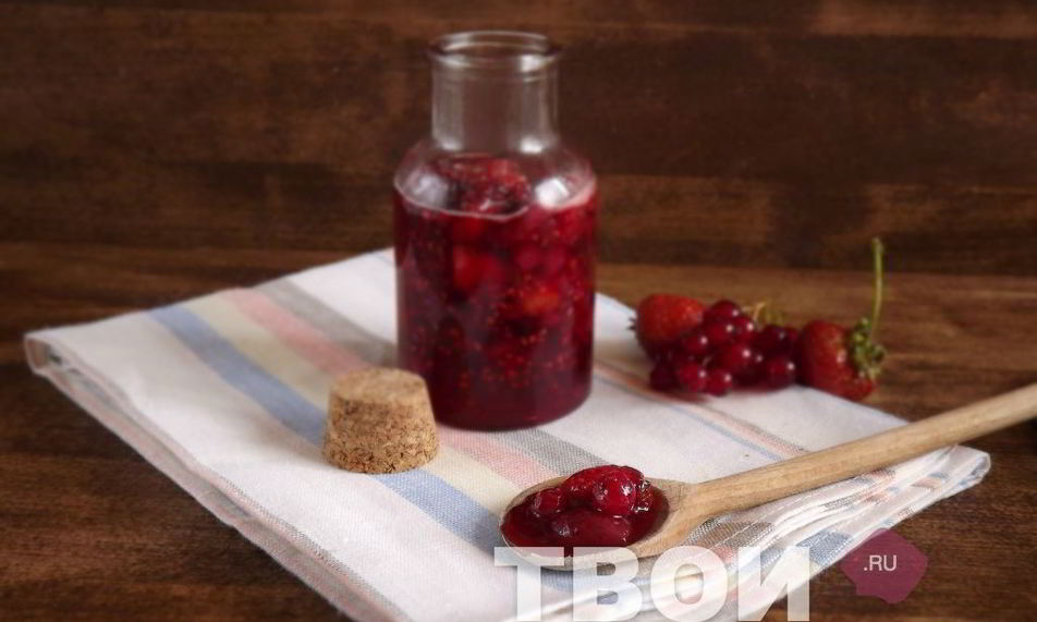 Рецепт ягодного конфитюра