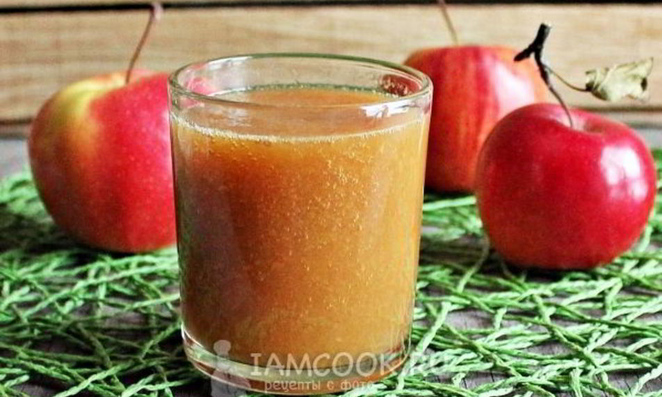 Рецепт яблочного сока с мякотью на зиму