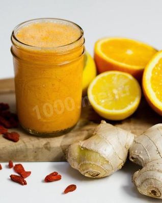 Ягоды годжи имбирь