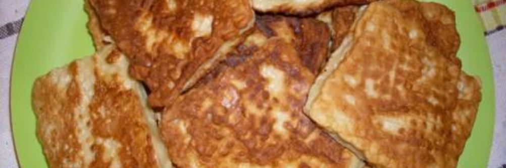 Беляши из вафель