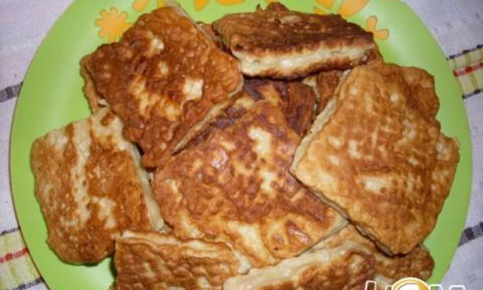 Рецепт беляшей из вафель