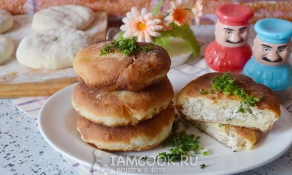 Рецепт беляшей с куриным фаршем