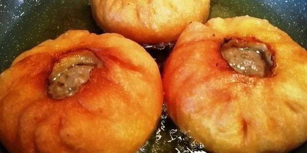 беляши с мясом классические
