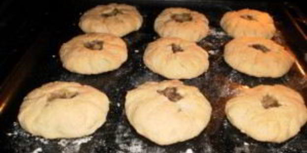 беляши с мясом в духовке