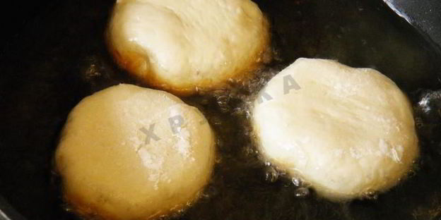 беляши с сухими дрожжами на воде