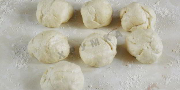 беляши с сухими дрожжами на воде