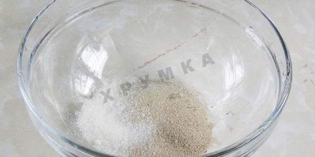 дрожжевое тесто для беляшей с сухими дрожжами