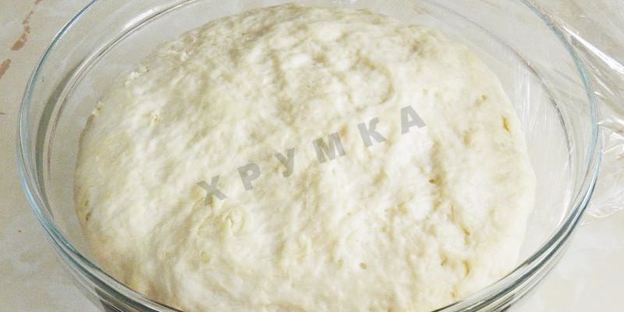 дрожжевое тесто для беляшей с сухими дрожжами