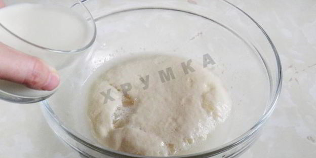 дрожжевое тесто для беляшей с сухими дрожжами