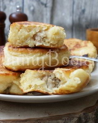 Ленивые беляши на кефире