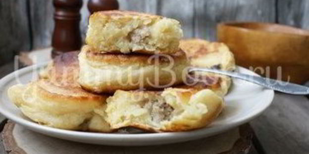 ленивые беляши на кефире