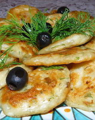 Ленивые беляши с грибами и луком