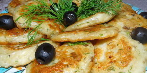 ленивые беляши с грибами и луком