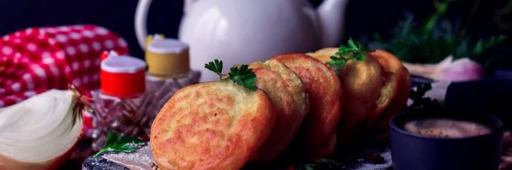 Ленивые беляши с луком