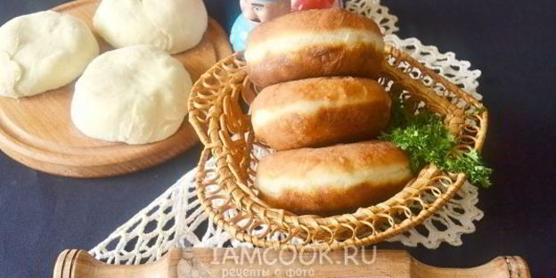 постные беляши с картошкой