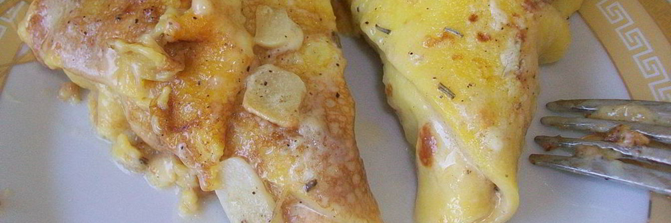 Бендерики со сметаной и чесноком запеченные в духовке