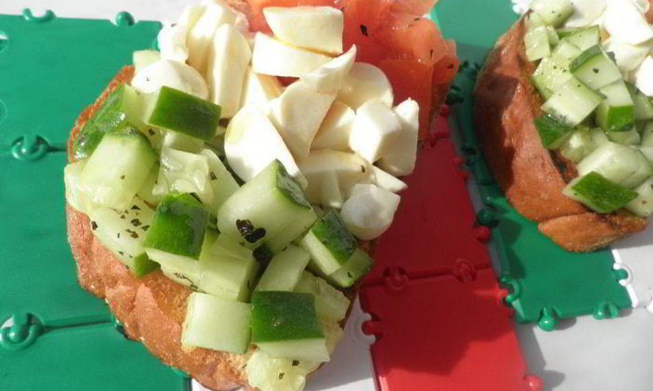 Рецепт брускетты кусочек италии